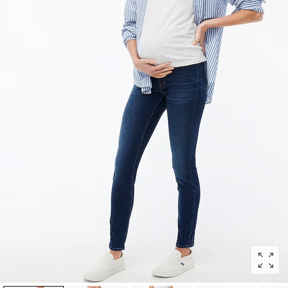 J Crew Maternity Jean in signature stretch